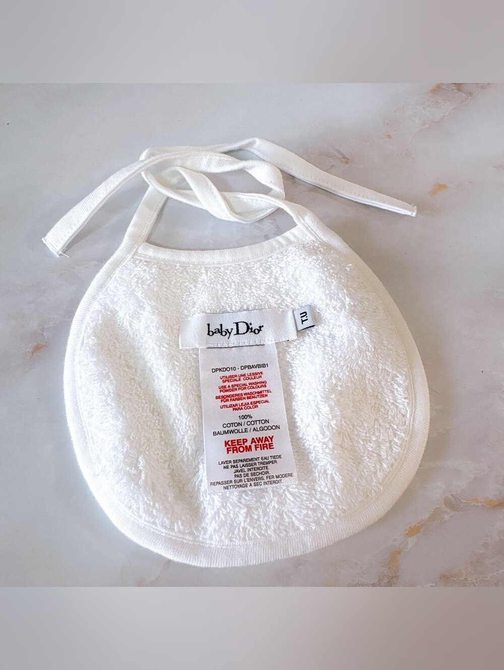 NEW DIOR Baby Girl 4pc Monogram Gift Set! - Picture 12 of 16